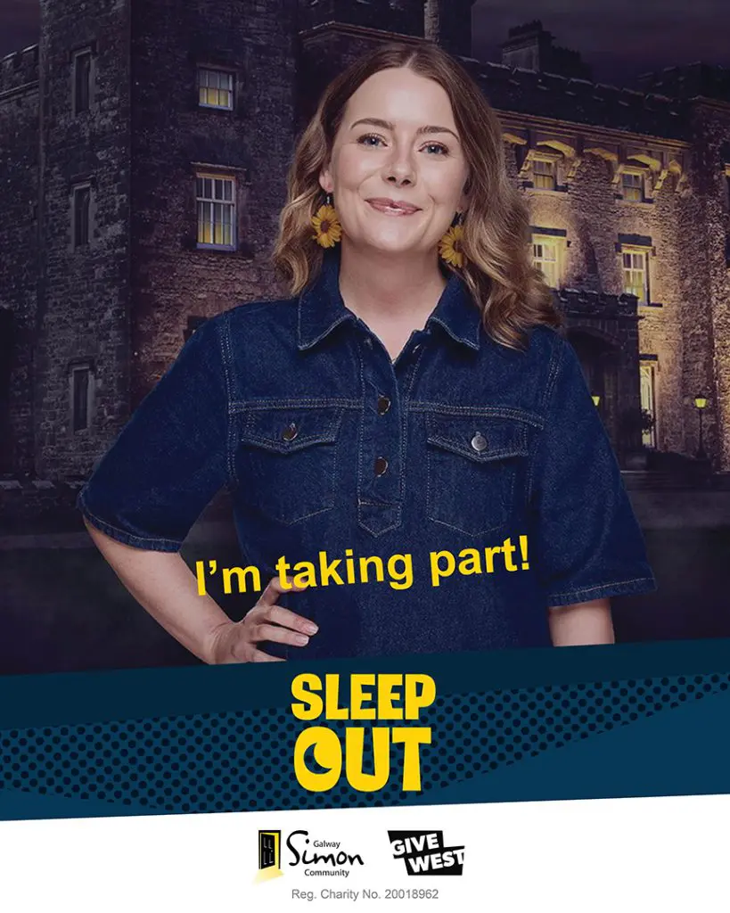 Katelyn Divilly, The Traitors Ireland is taking part in Sleep Out for Galway Simon